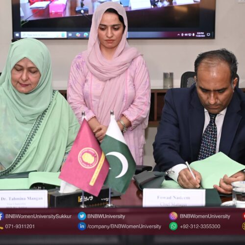 MoU Sign between the BNBWU and State Bank of Pakistan